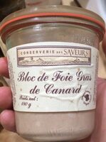 Bloc de foie gras de canard