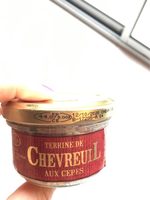 Terrine de chevreuil aux cepes