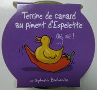 Terrine de canard au piment d'espelette