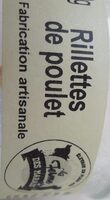 Rillettes de poulet