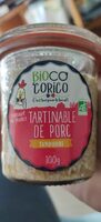 Tartinables de porc tandoori