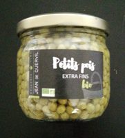 Petits pois extra fin Bio