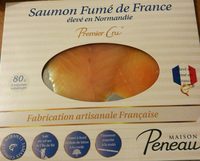 Saumon fumé de France élevé en Normandie premier cru