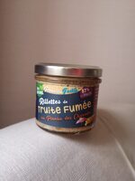 Rillettes de truite fumée au pinaud des Charentes