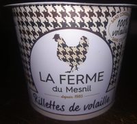 Rillettes volailles