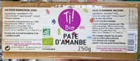 Pate d'amande