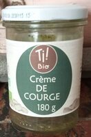 Crème DE COURGE
