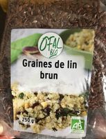 Graine de lin brun