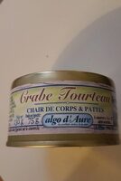Crabe tourteau chair de corps& pattes