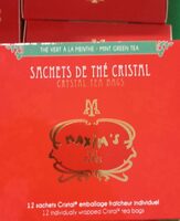 Sachet de thé cristal Maxim's