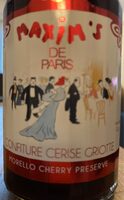 Confiture cerise griotte