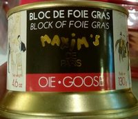 Bloc de foie gras oie
