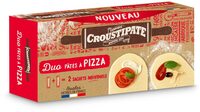 Duo pâtes à,pizza ovales