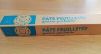 Pâte feuilletée épaisse pur beurre