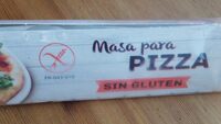 Masa para pizza sin gluten
