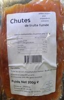 Chutes de truite fumée
