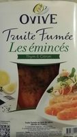 Les émincés - Truite fumée