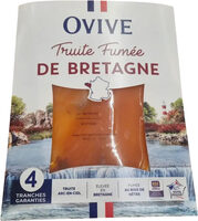 Truite fumée de Bretagne