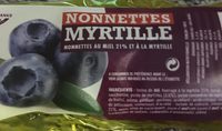 Nonnettes myrtille