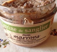 Terrine de sanglier aux marrons