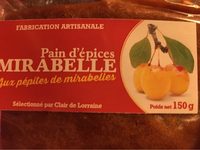 Pain d’épice mirabelle