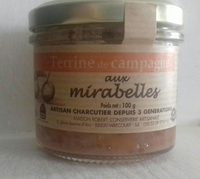 Terrine de campagne aux mirabelles