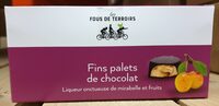 Fin palets de chocolat