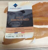 Rogues hareng fumées 200g
