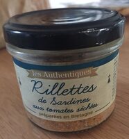 Rillettes de Sardines aux tomates séchées