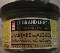 Le Tartare aux Algues echalottes et citron