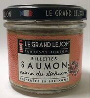 Rillettes de saumon au poivre de Sichuan