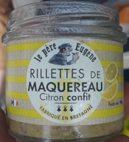 Rillettes de maquereau citron confit