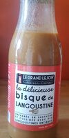 Délicieuse bisque de langoustine