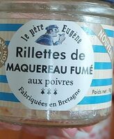 Rillettes de maquereau fumé aux poivre