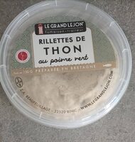 Rillettes de thon poivre vert