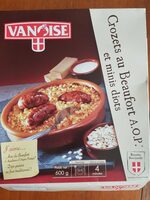Crozets au Beaufort AOP et Mini Diots