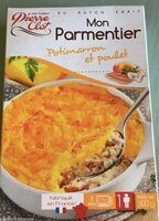 Mon parmentier poulet et Potimarron