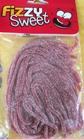 Sachet Lassos Citriques Fraise 120G Fizzy Sweet