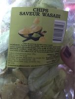 Chips saveur wasabi