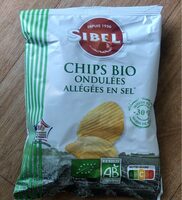 Chips bio ondulées