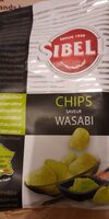 Chips saveurs wasabi