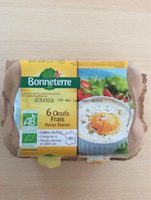 6 oeufs frais