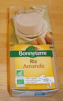 Boisson stérilisée Uht à base de riz et d’amande