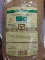 Couscous Complet.