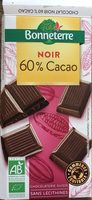 Chocolat noir 60% cacao