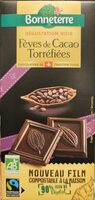 Chocolat Noir Fèves de Cacao Torréfiées