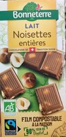 Lait noisettes entières