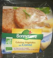 Galettes Végétales au Comté