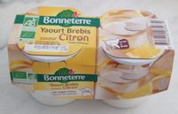 Yaourt Au Lait De Brebis Saveur Citron