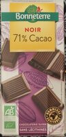 Chocolat Noir 71% Cacao